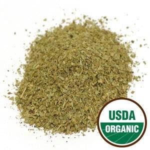 Organic Yerba Mate Green Leaf Cut & Sift - 1 lb (453.6 Grams) by Starwest Botani