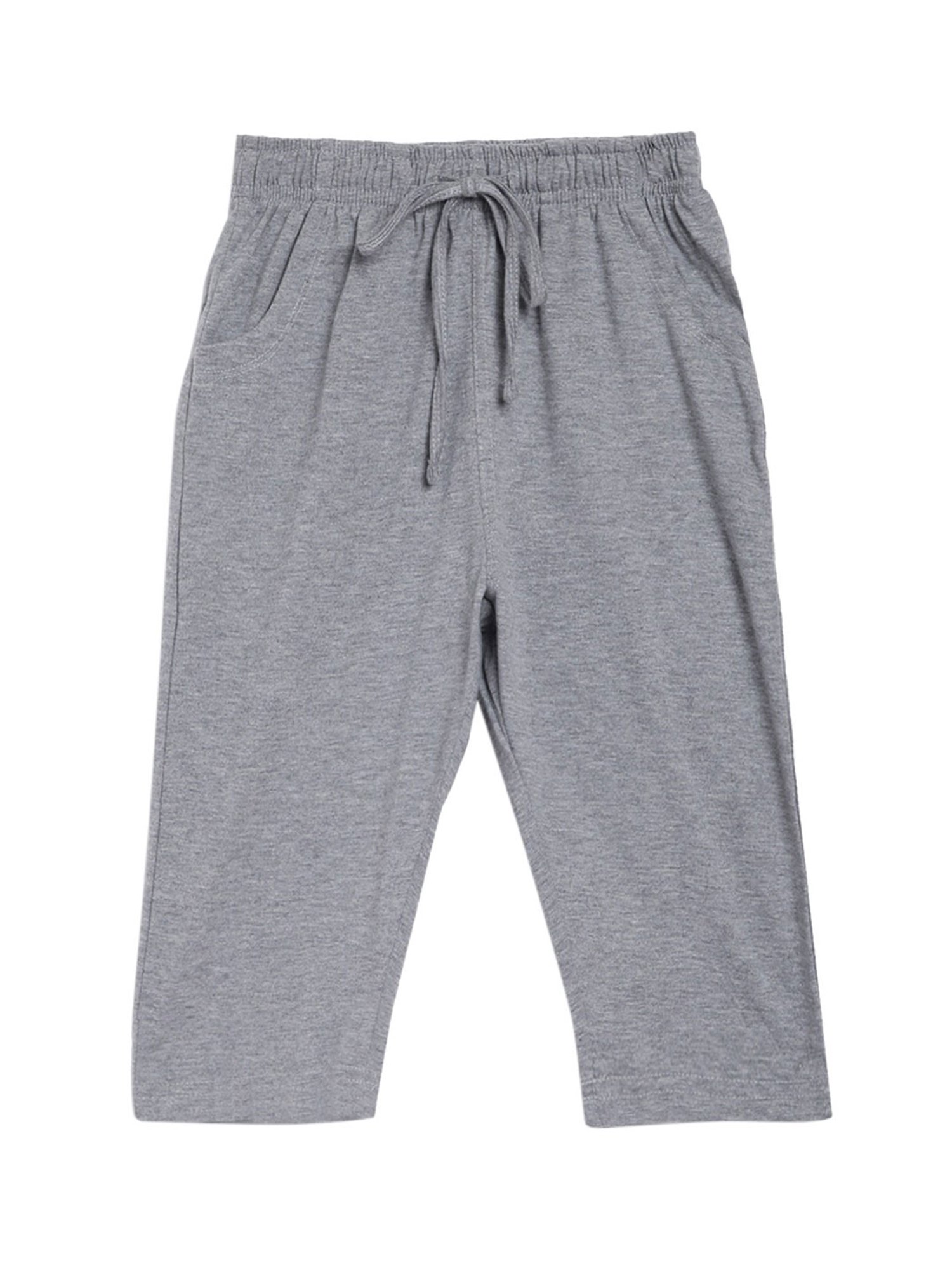 Sweet Dreams Girls Coral & Grey Embellished T-Shirt with Capris