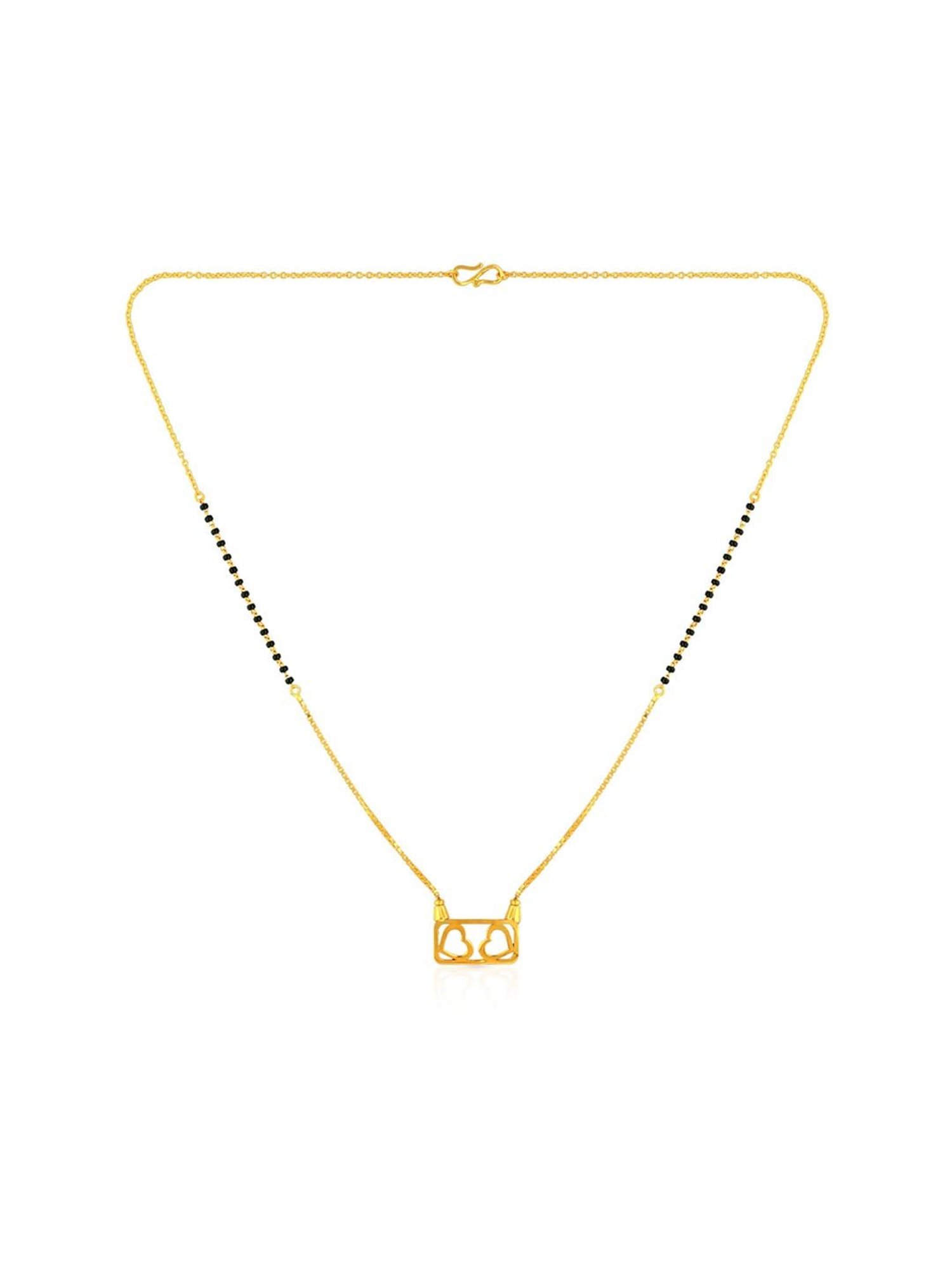 P.N.Gadgil Jewellers Noir Grace 22k Gold Mangalsutra