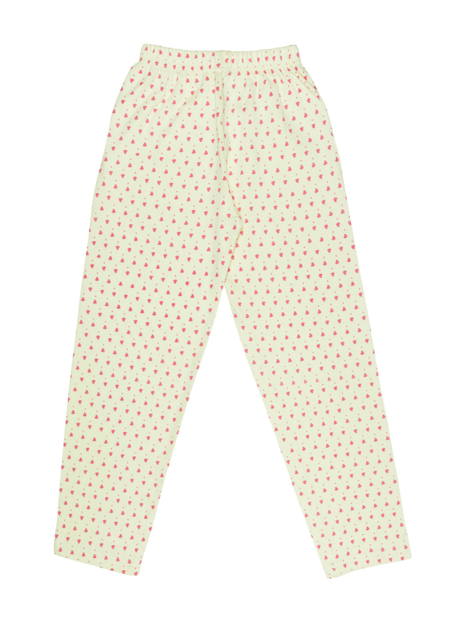 Todd N Teen Kids Pink Cotton Printed T-Shirt & Pants Set