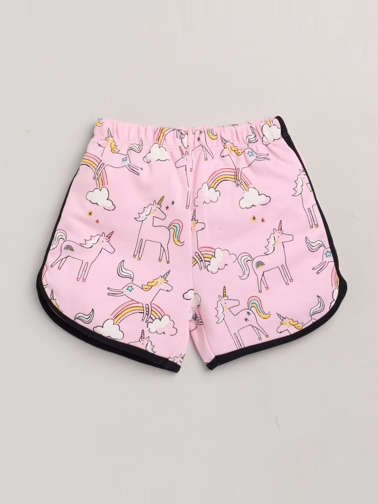 Lazy Shark Kids Green Printed T-Shirt & Shorts