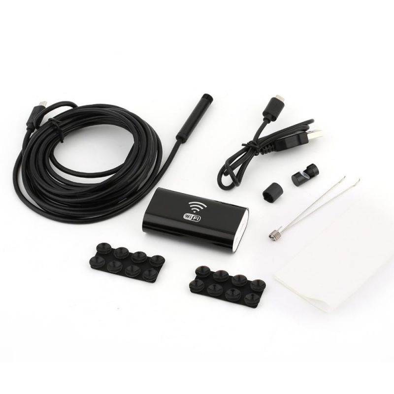 Waterproof WiFi Borescope Endoscope Snake Tube Camera HD 720p For IOS Android Windows Mac - 2M