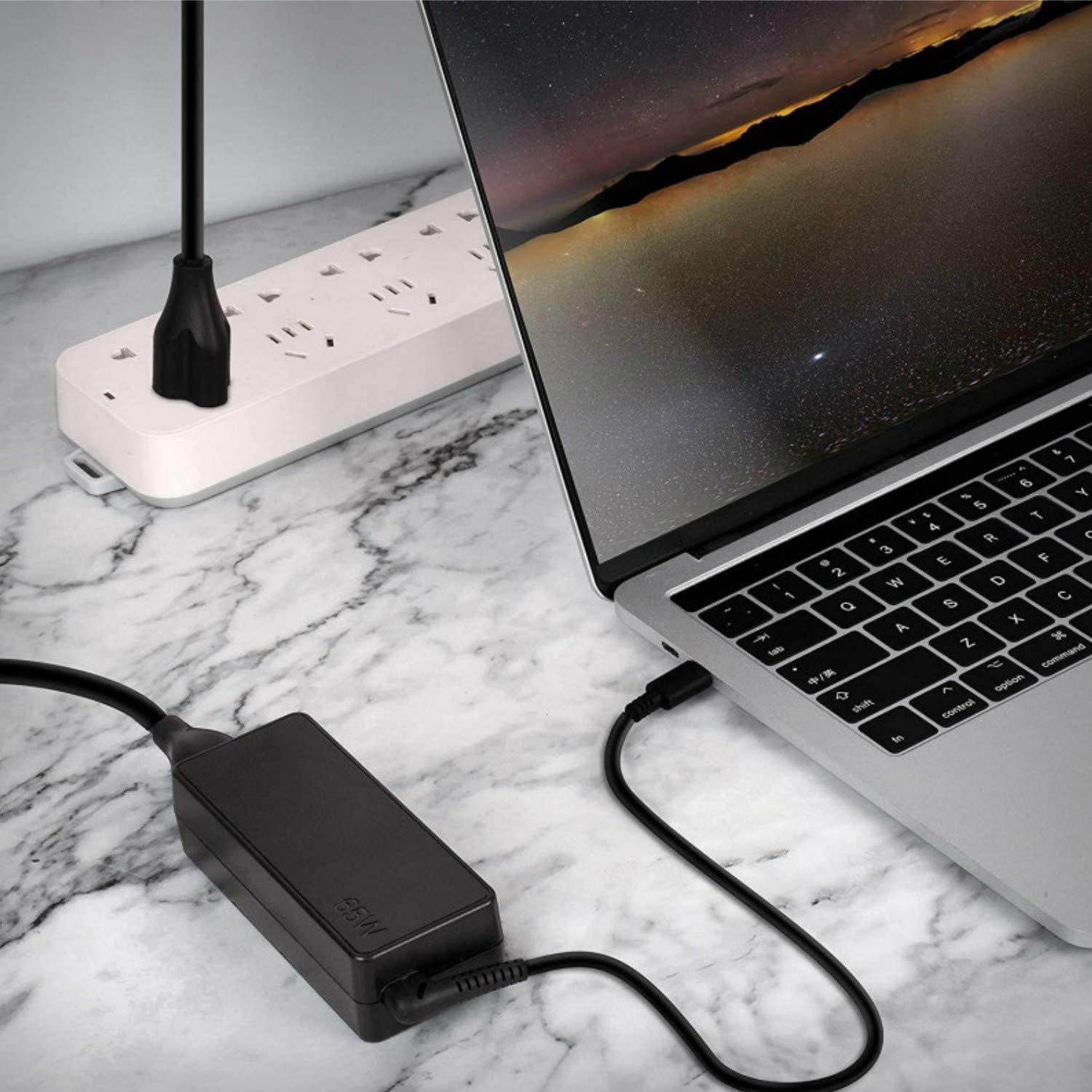 New 65W USB Type C(USB-C) AC Power Adapter Fit for Lenovo ThinkPad Yoga,ADLX65YDC3A,ADLX65YCC3A,ADLX65YLC3A T480 T480s T580 E480 E485 Laptop Charger