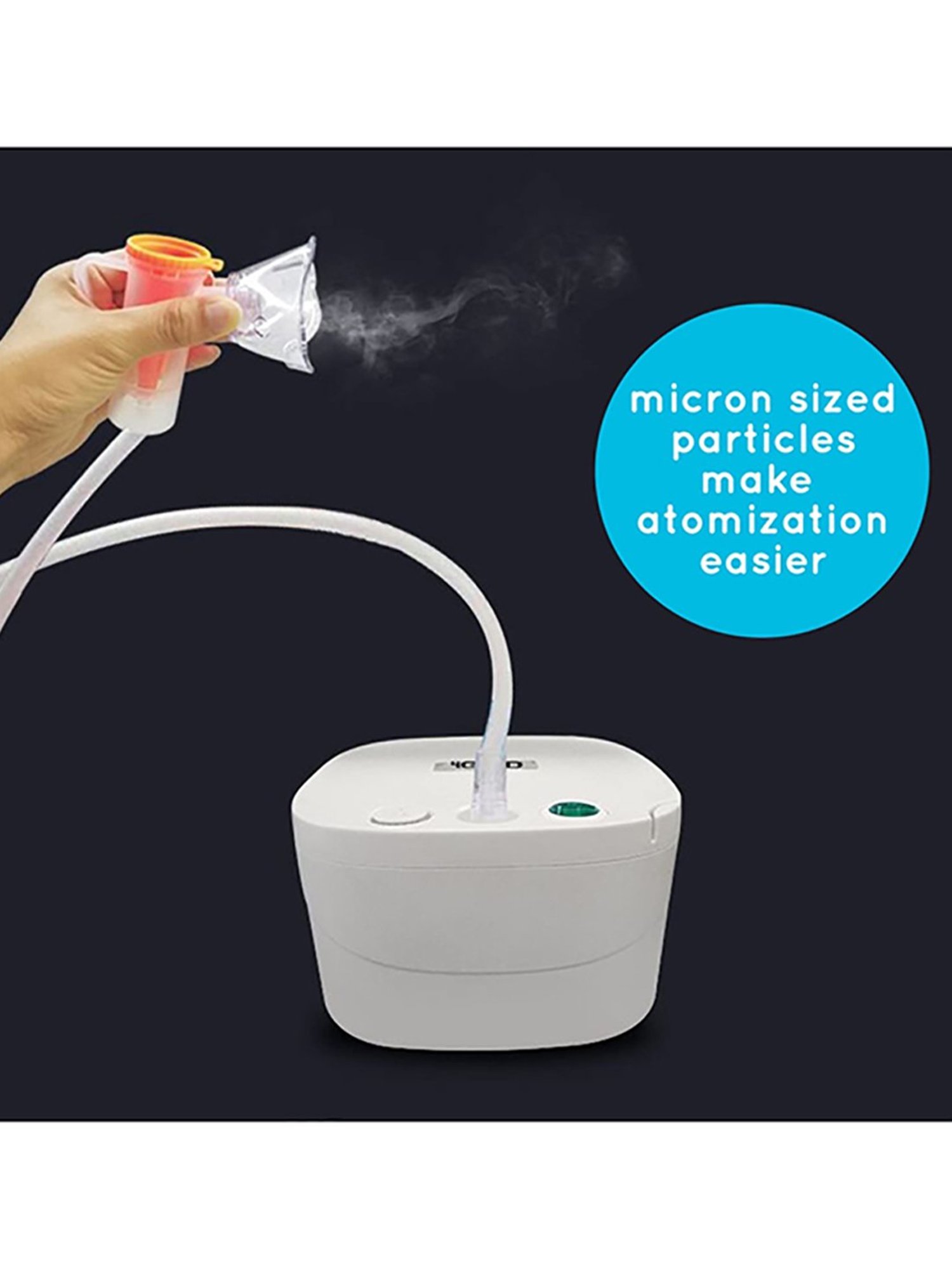 iGRiD IG1610N Electric Asthma Nebulizer (White)