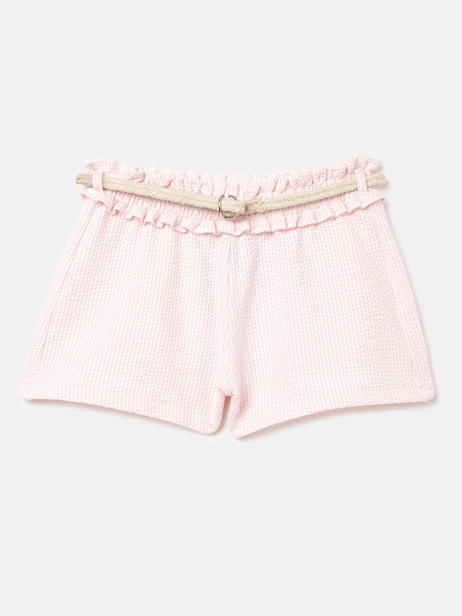 United Colors of Benetton Kids Pink Striped Shorts