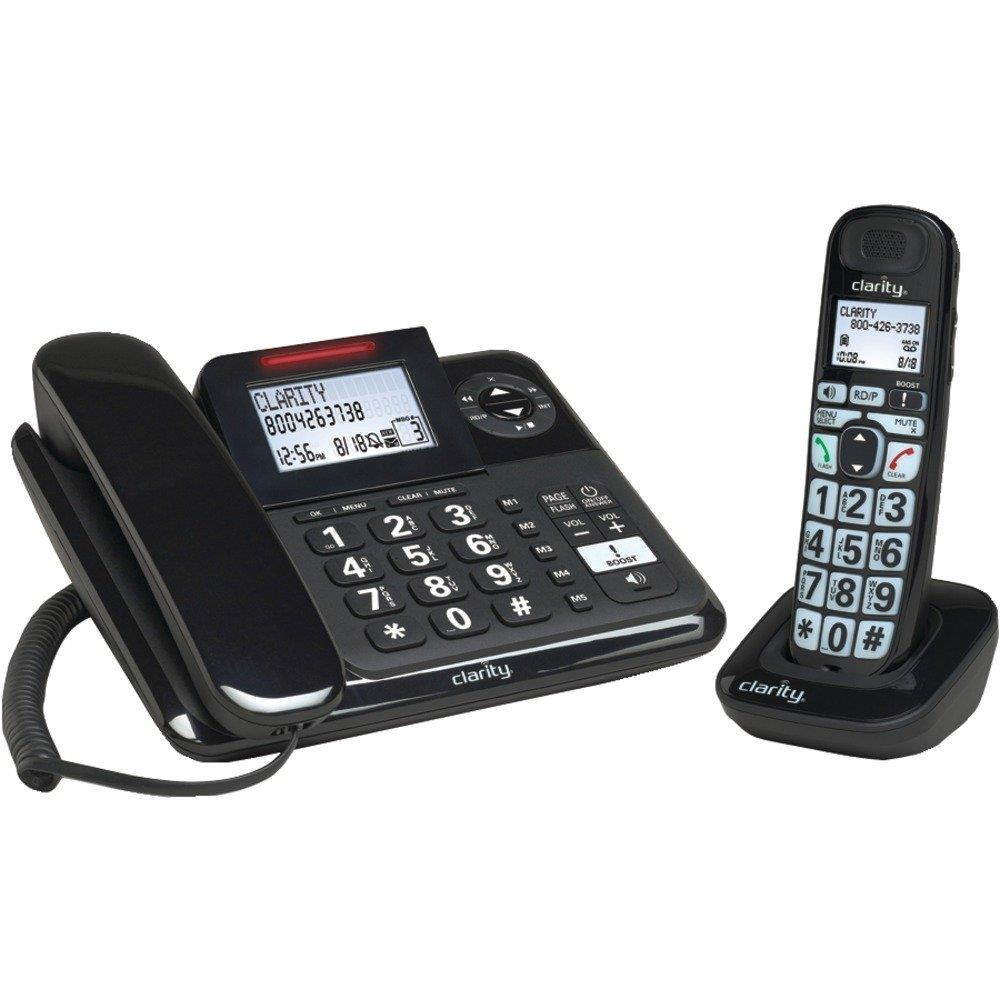 Clarity 53727.000 E814CC Moderate Hearing Loss Corded and Cordless Phone Combo