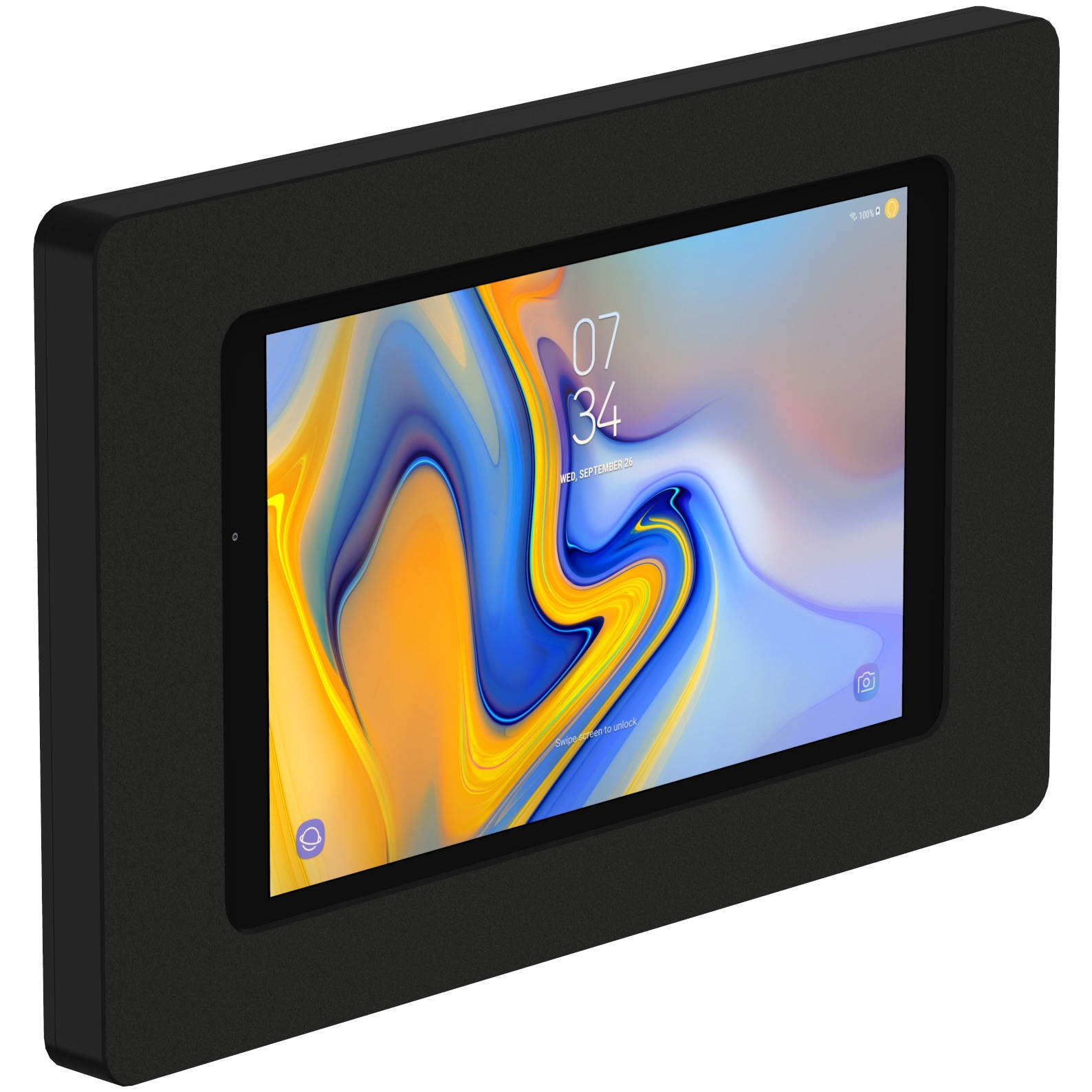 VidaMount Black VESA Enclosure compatible with Samsung Galaxy Tab A 10.5