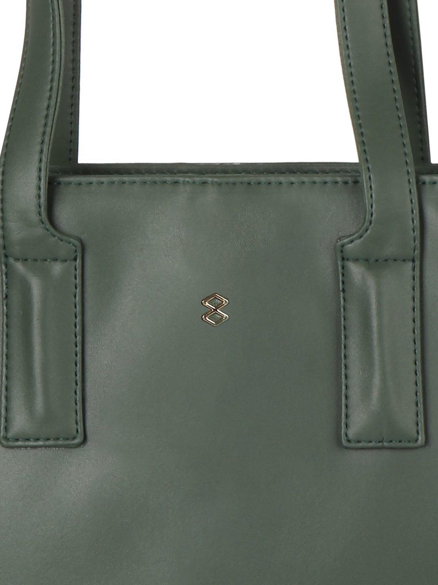Horra Green Medium Shoulder Bag