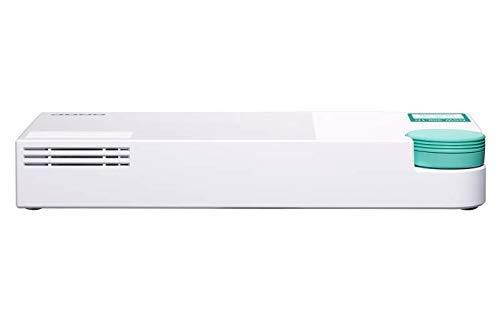 QNAP QSW-308-1C 10GbE Switch, with 3-Port 10G SFP+ (One 10GbE SFP+/RJ45 Combo Port) and 8-Port Gigabit Unmanaged Switch