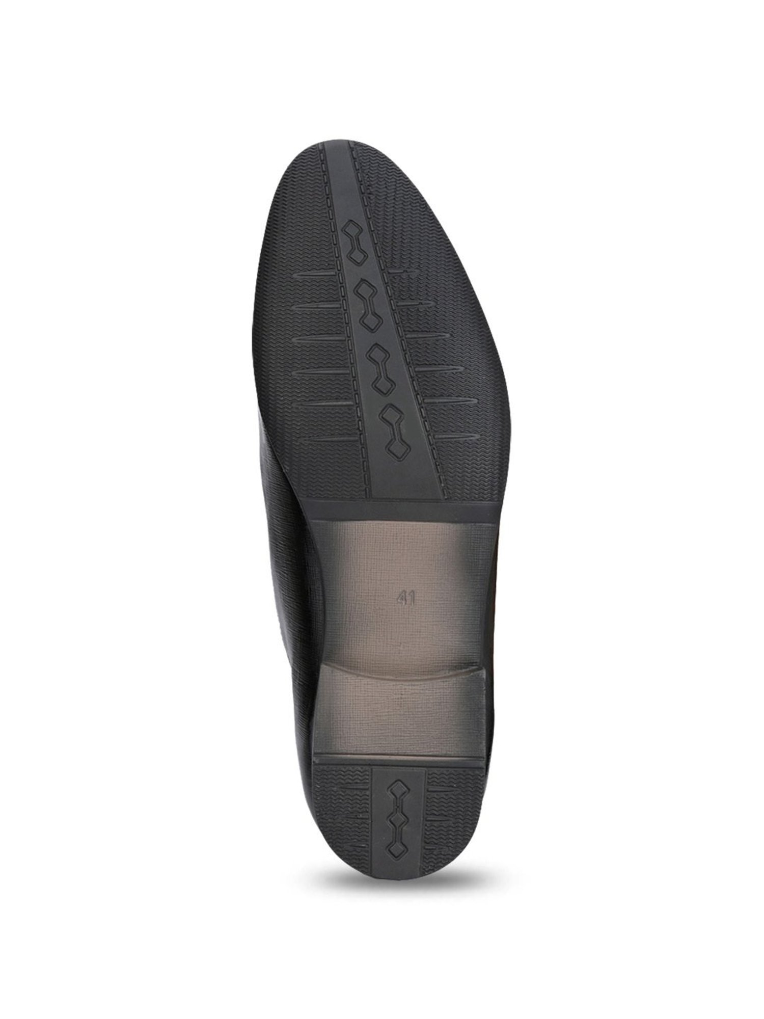 Hitz Men's Black Formal Loafers