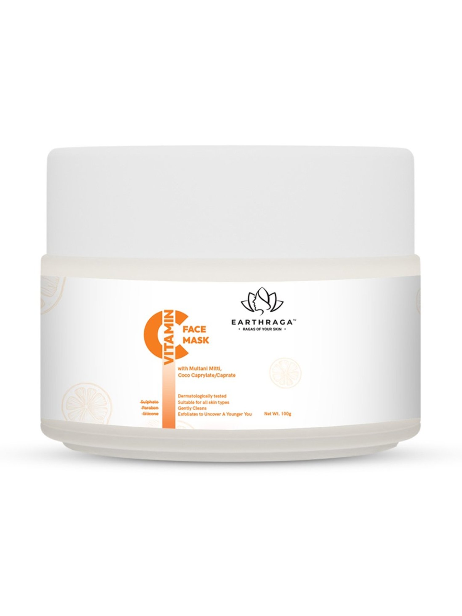 Earthraga Vitamin C Face Mask - 100 gm