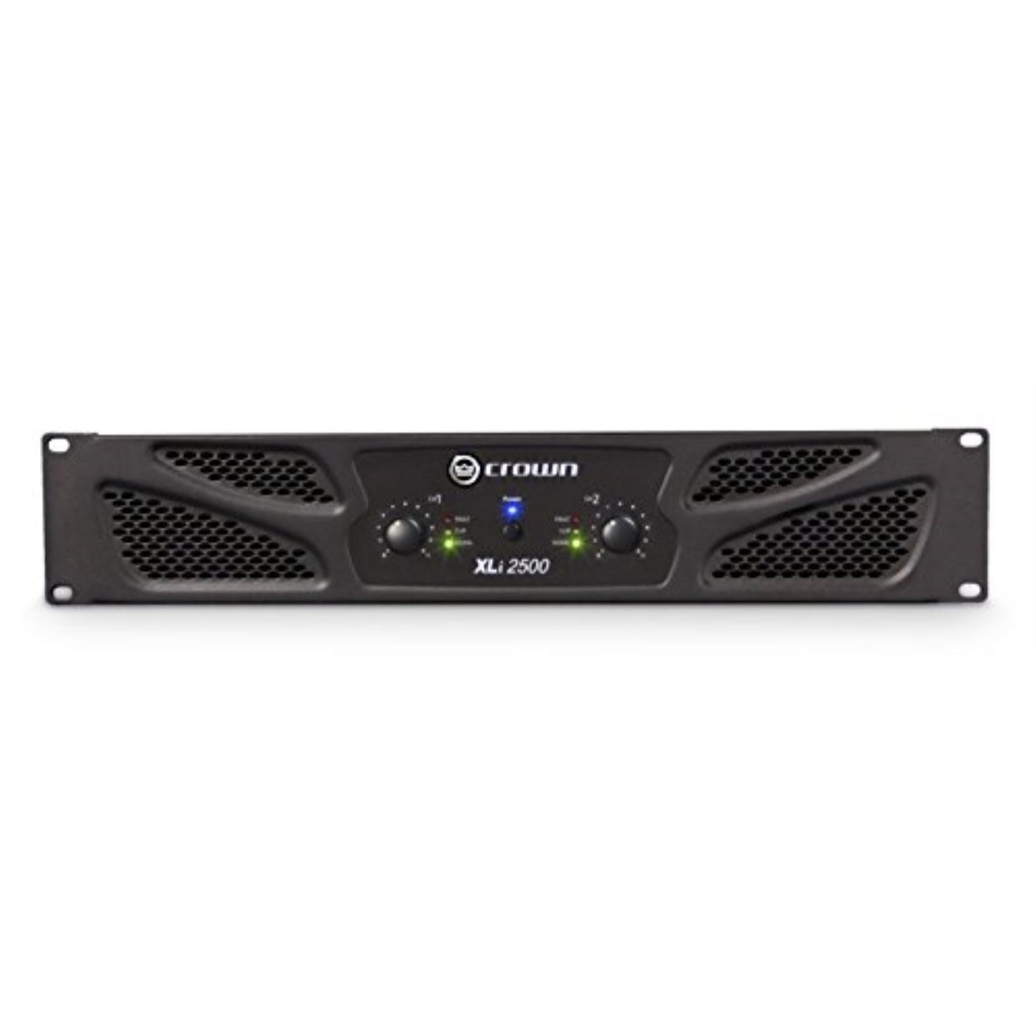 Crown XLI2500 Stereo 2-Channel 1500-Watt Power Amplifier