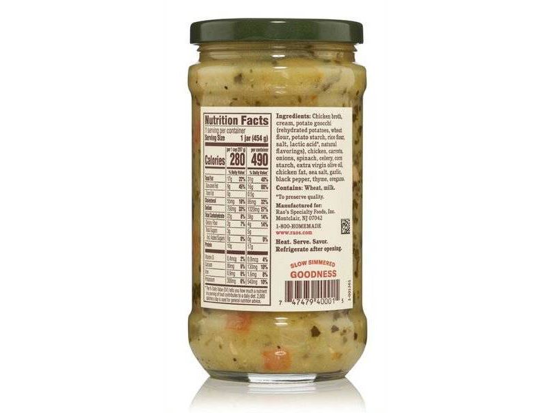 Rao's Soup Chicken Gnocci - 16oz