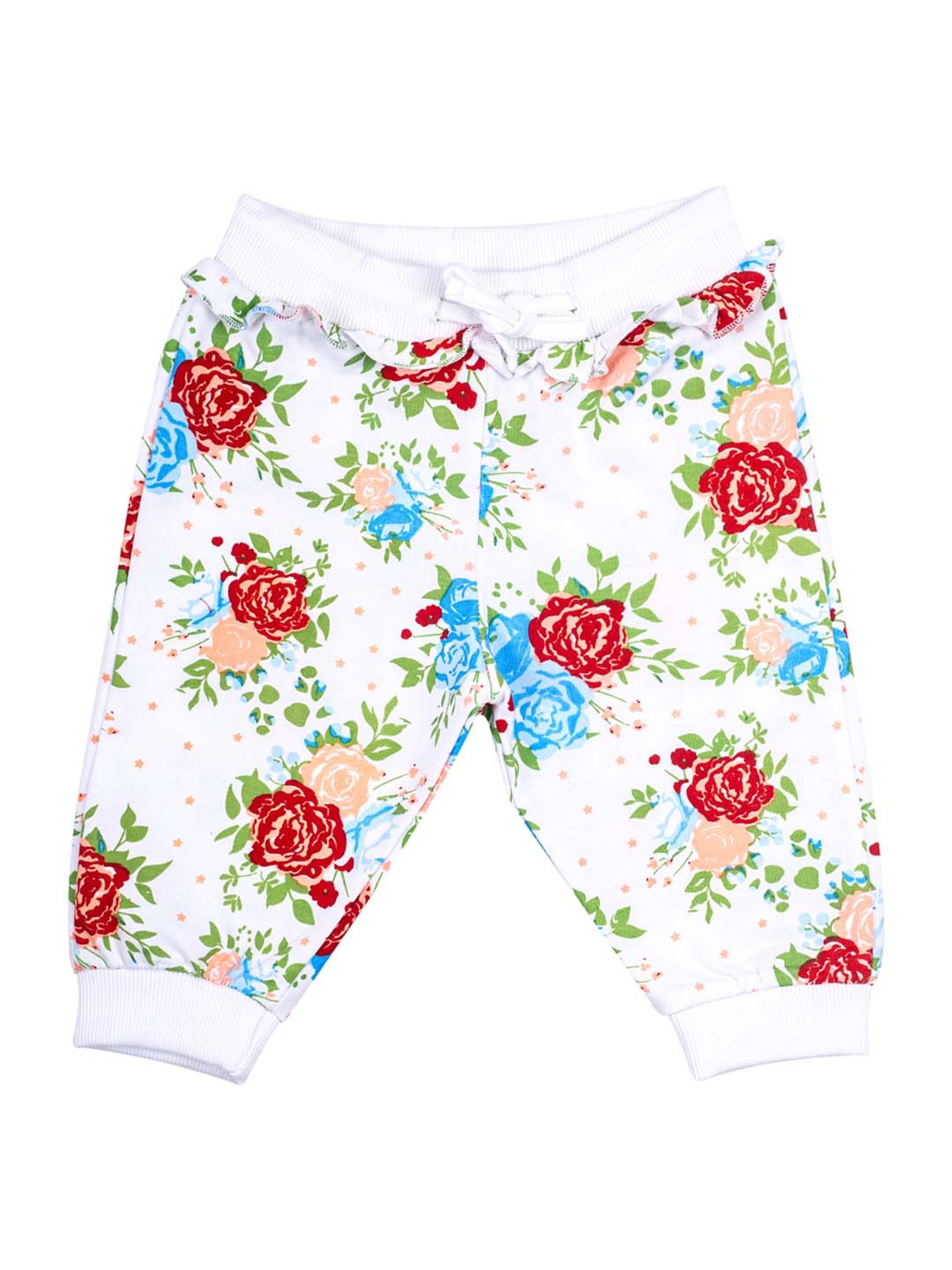 Mee Mee Kids Multicolor Cotton Printed Joggers - Pack of 2