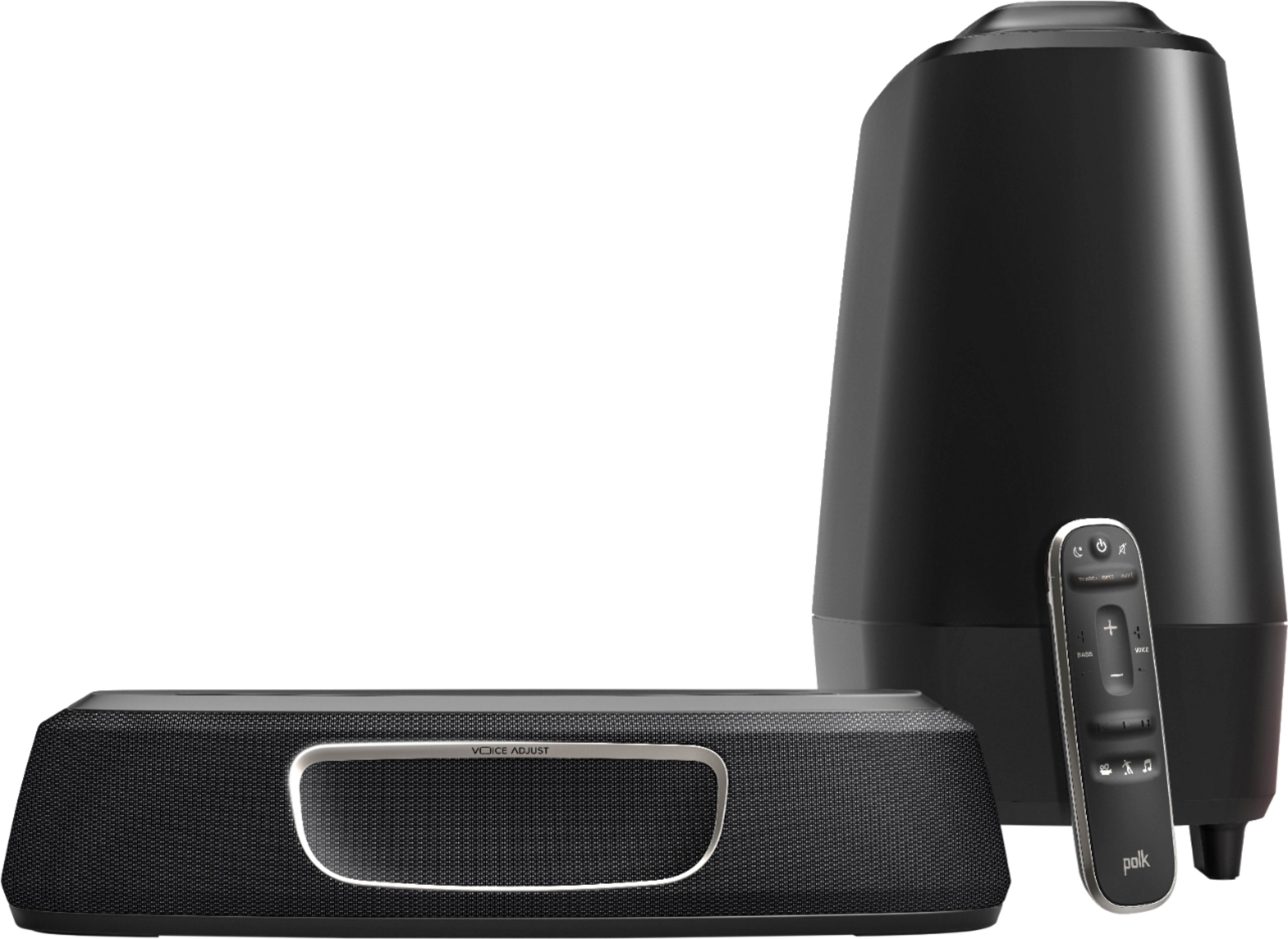 Polk Audio MagniFi Mini Home Theater Compact Sound Bar | Works with 4K and HD TVs | Wireless Subwoofer Included - Black (MAGNIFIMINISOUNDBAR)