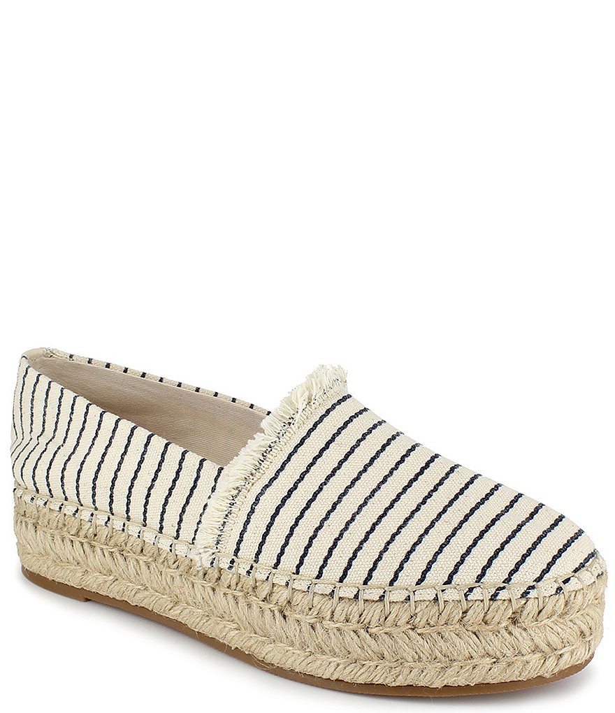 Splendid Lilly Striped Flatform Espadrille Slip-Ons