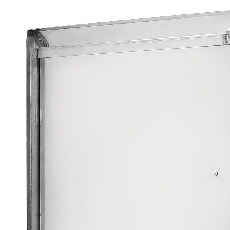 VEVOR BBQ Access Door 17"Wx24"H BBQ Island Door 304 Stainless Doors Vertical Single Door Flush Mount Great for Outdoor Kitchen
