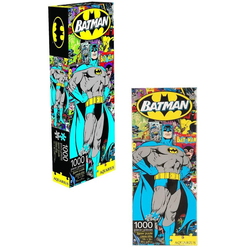 NMR Distribution DC Comics Batman Retro 1000 Piece Slim Jigsaw Puzzle