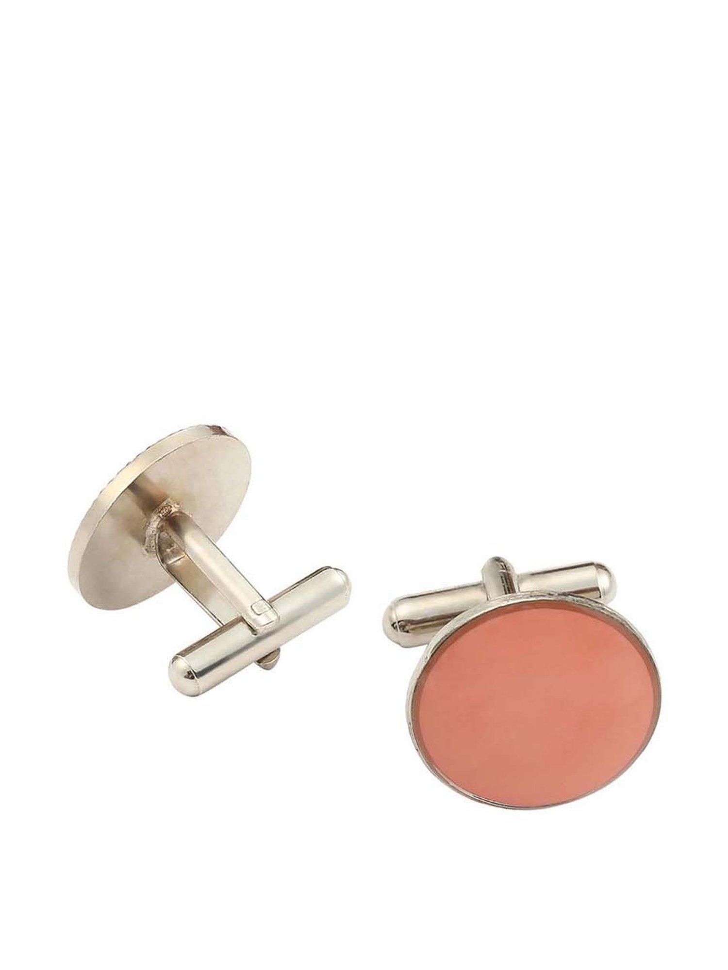 Tossido Orange Solid Cufflinks