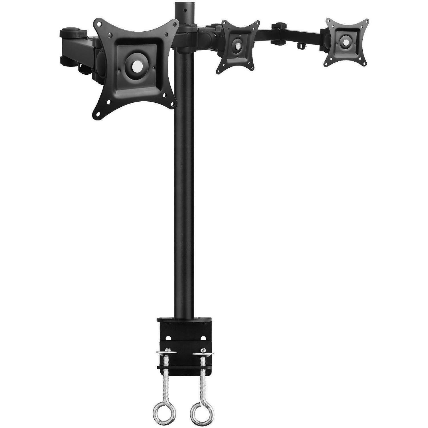 Siig Articulating Triple Monitor Desk Mount - 13" To 27"