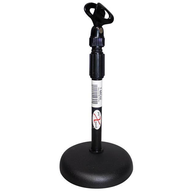 Desktop Microphone Stand  with 6" Round Base