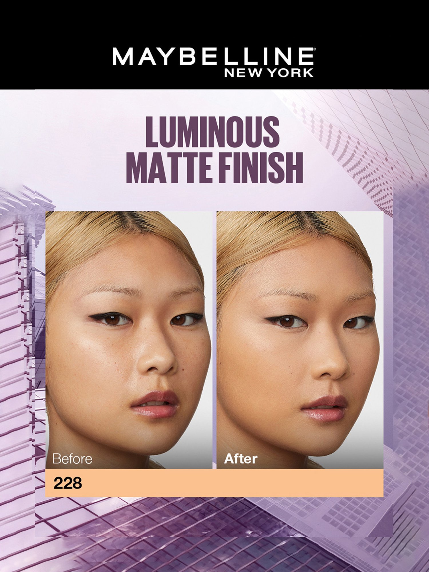 Maybelline New York Super Stay Up To 30H Lumi-Matte Foundation SPF 16 228 - 35 ml