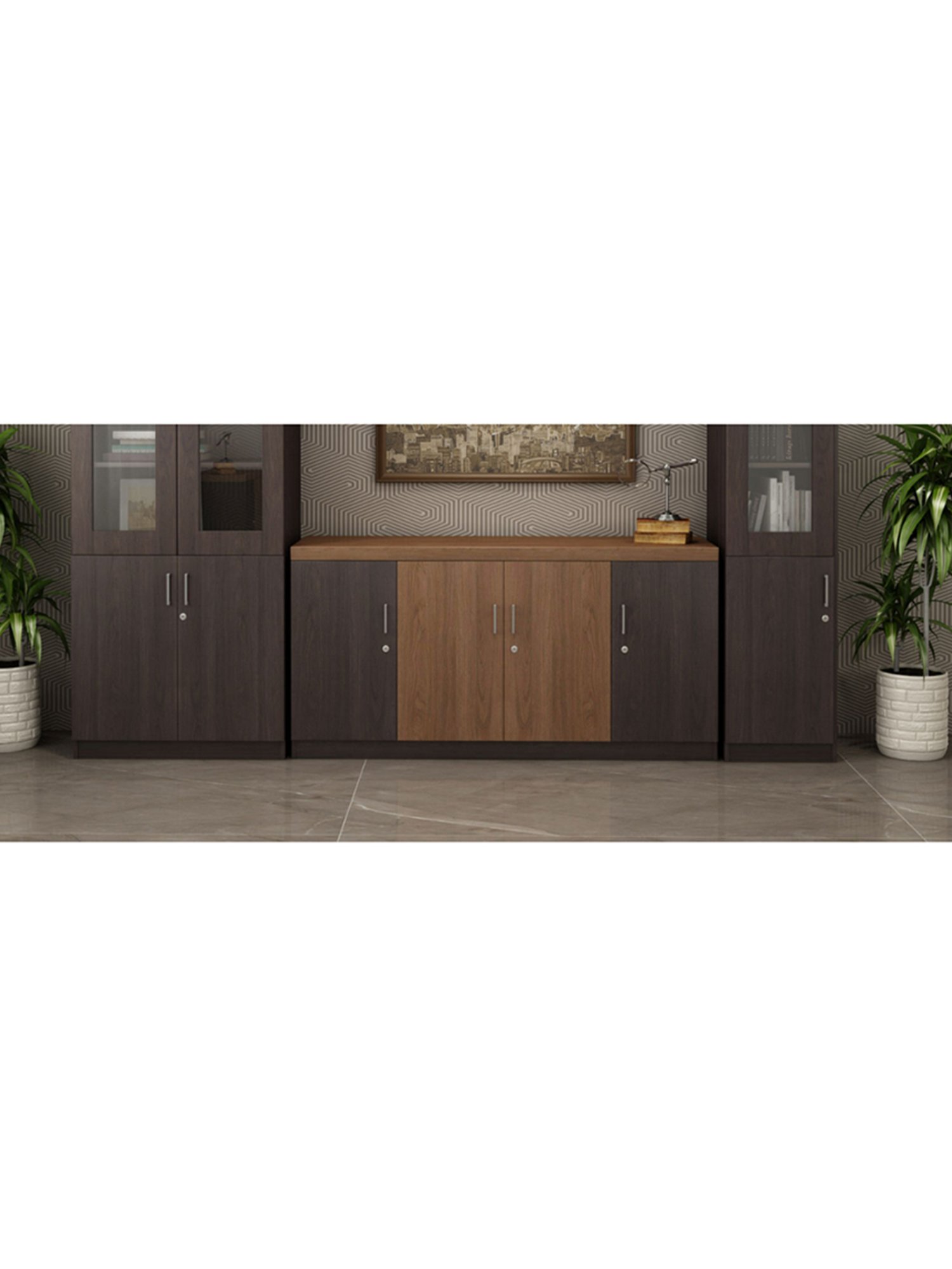 Durian Bliss Black Premium Leatherette Executive Chair