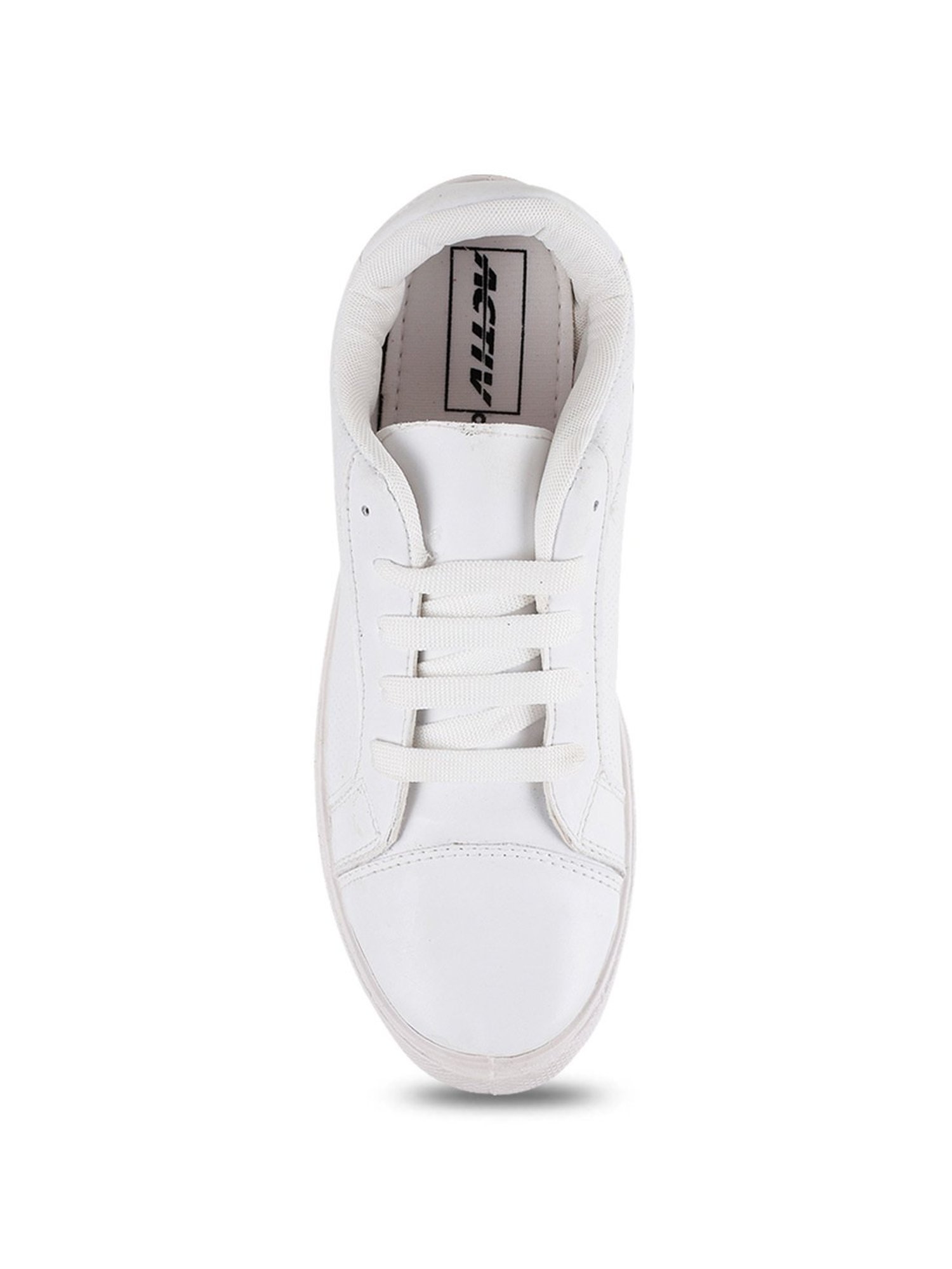 Activ by Walkway Men's White Casual Sneakers