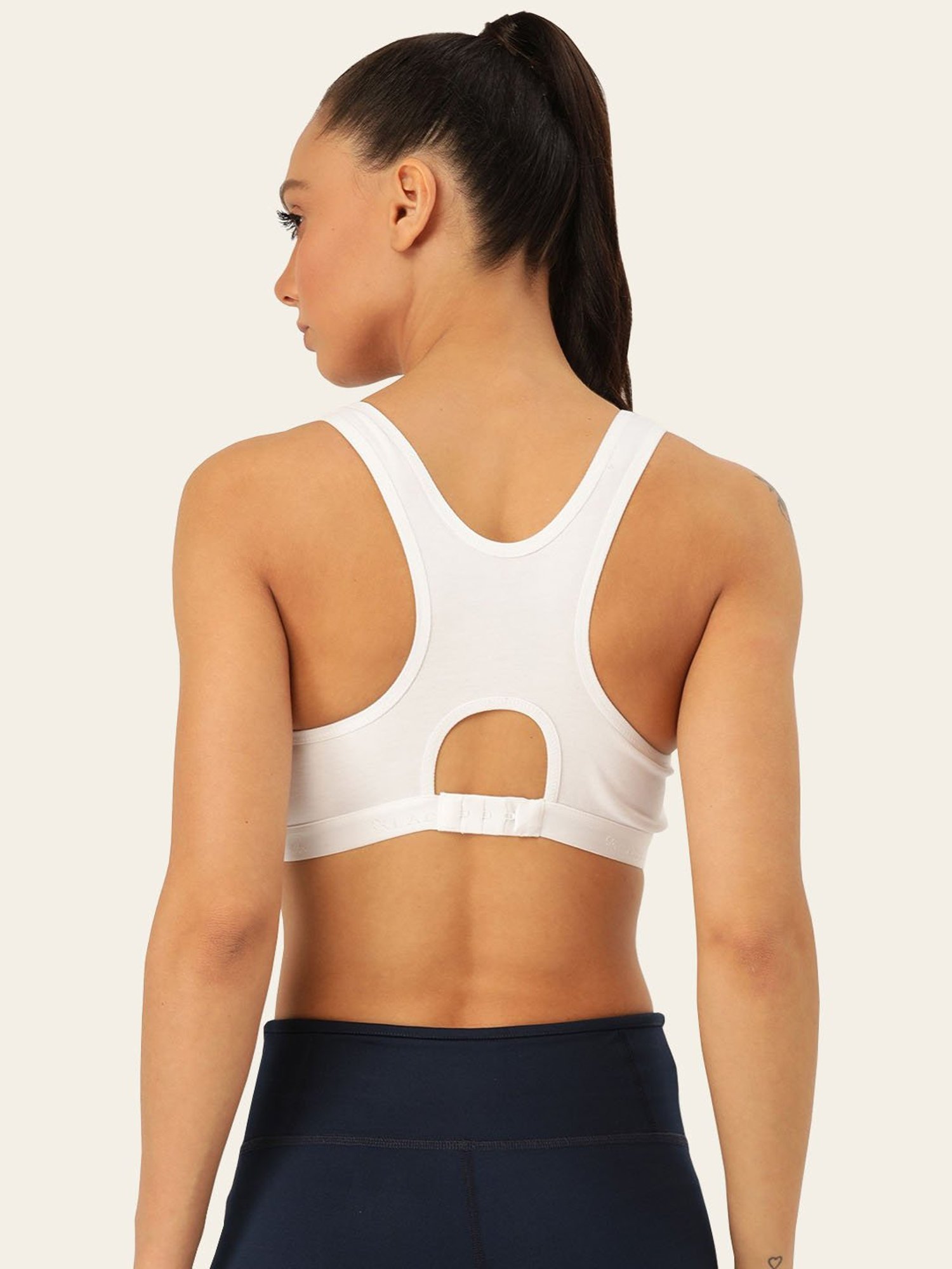 Lady Lyka Multicolor Non Wired Padded Sports Bra (Pack of 2)