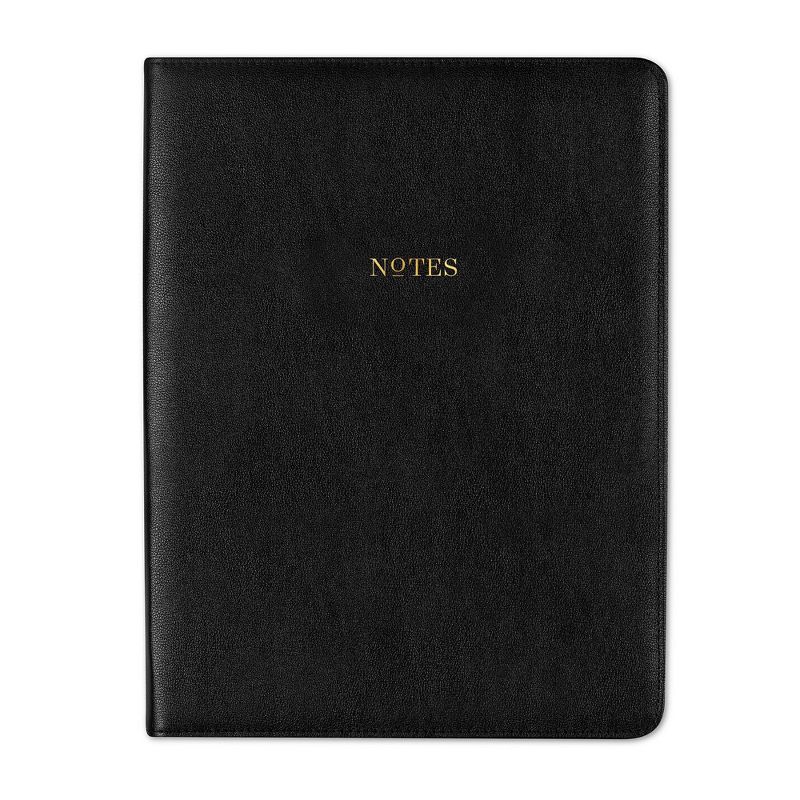 Day Designer Padfolio with Notepad Black - Blue Sky
