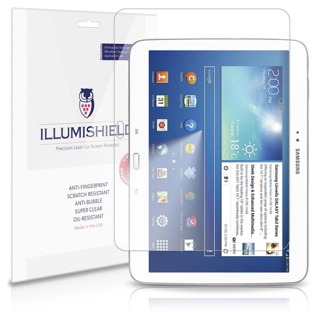 iLLumiShield Clear Screen Protector For Samsung Galaxy Tab Pro 10.1 [2-Pack]