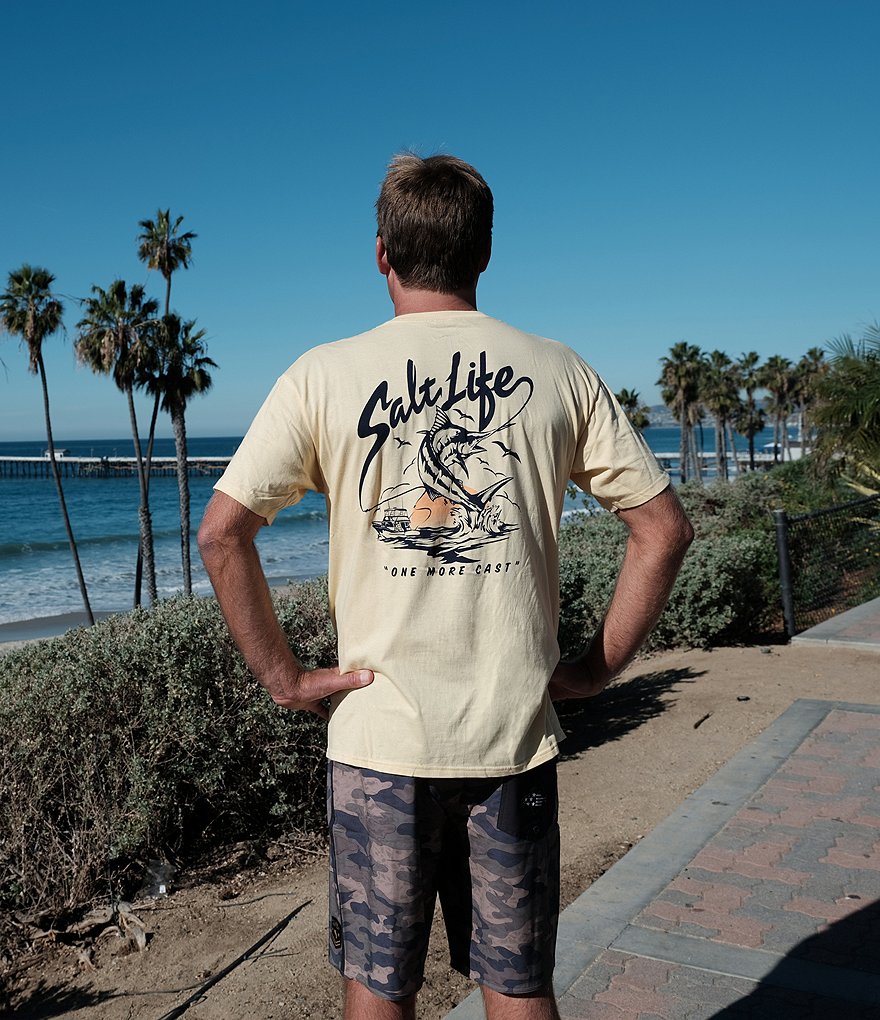Salt Life Short-Sleeve One More Cast Graphic T-Shirt