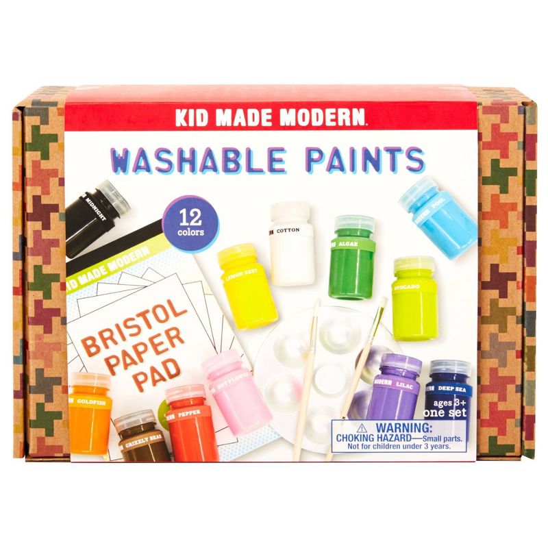 Kid Made Modern 12ct Washable Paint Set