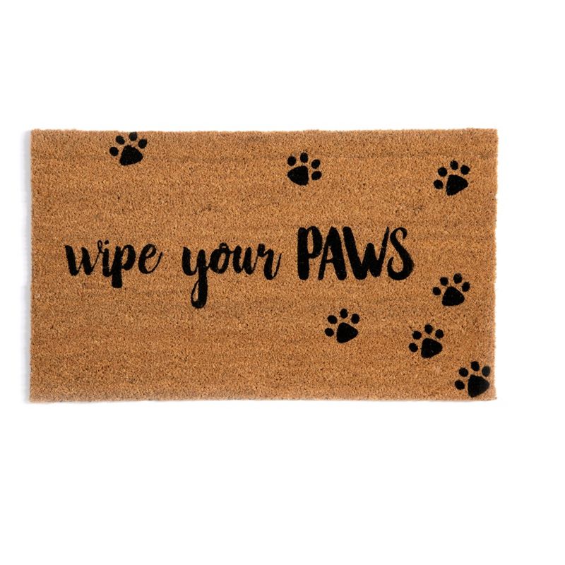 "Wipe Your Paws" Doormat - Shiraleah