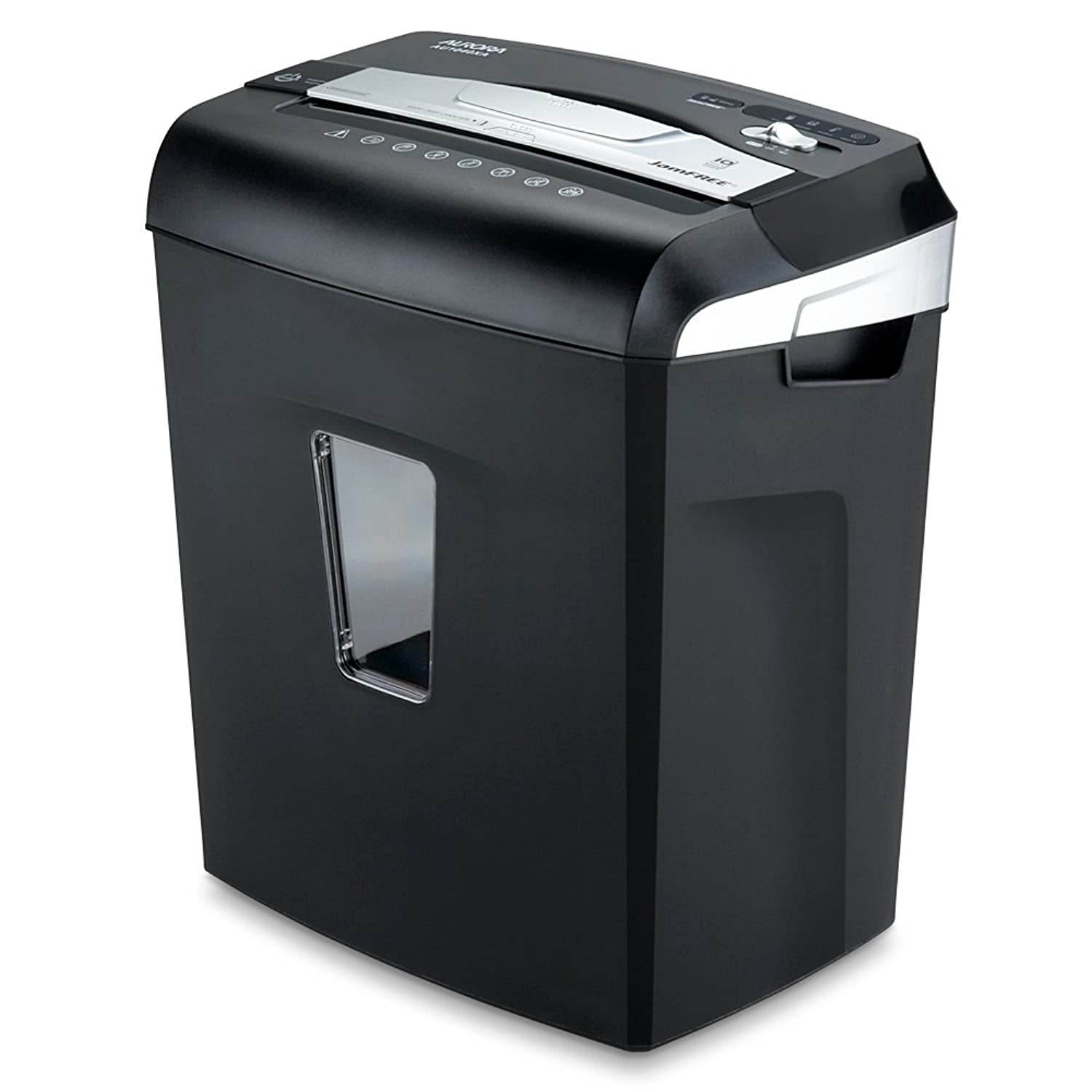 Aurora JamFree AU1040XA 10-Sheet Cross-Cut Paper / Credit Card Shredder