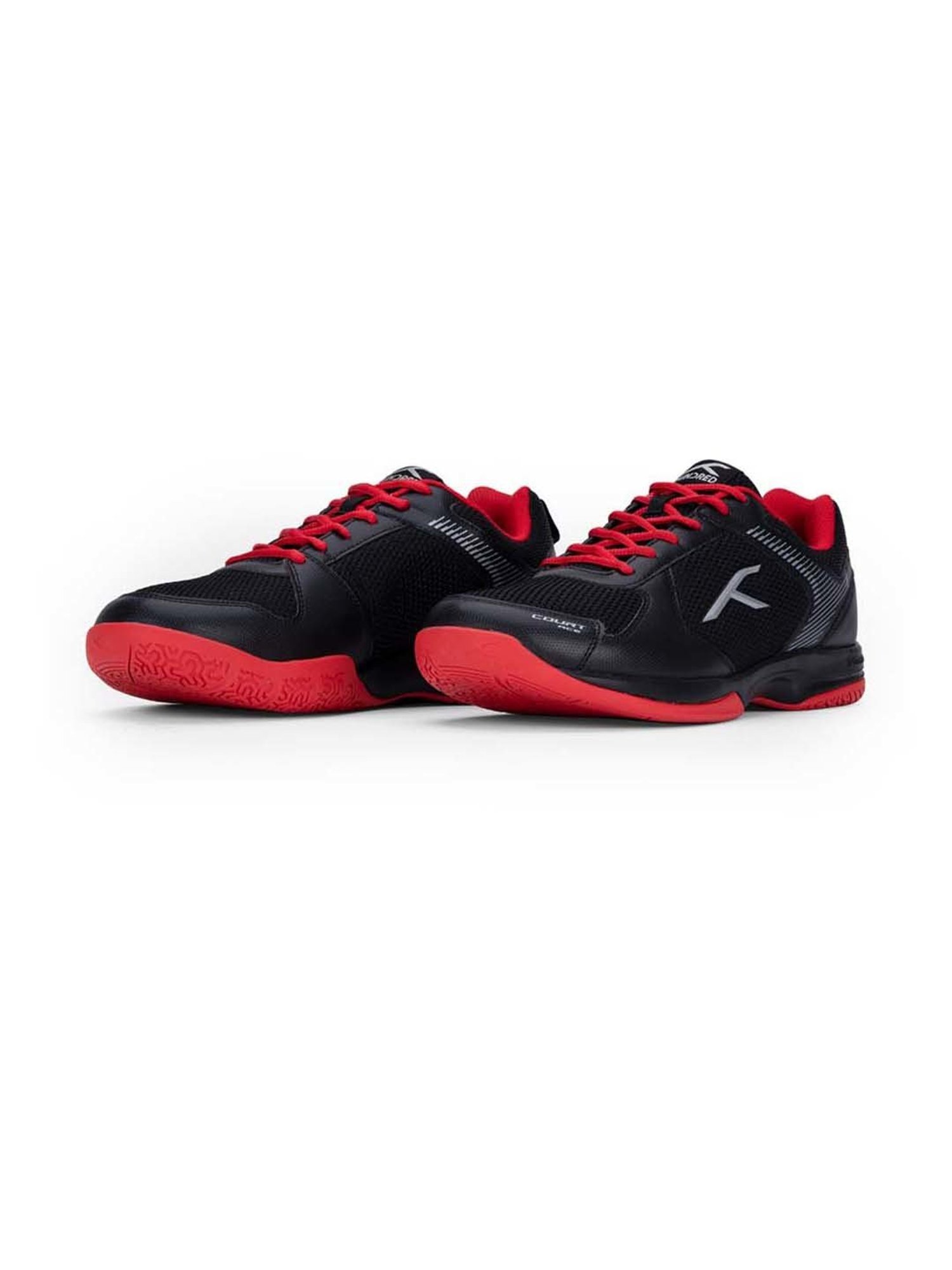 Hundred Men's Court Star Black Indoor Court Shoes