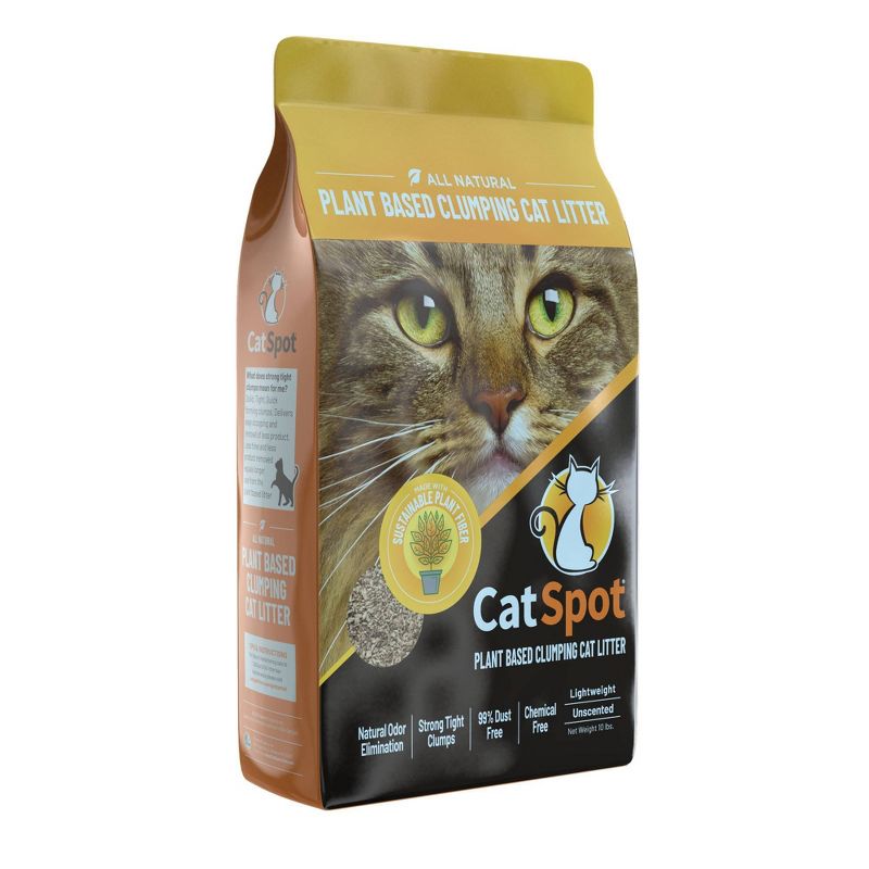 CatSpot All Natural Plant Based Clumping Cat Litter - 10lbs