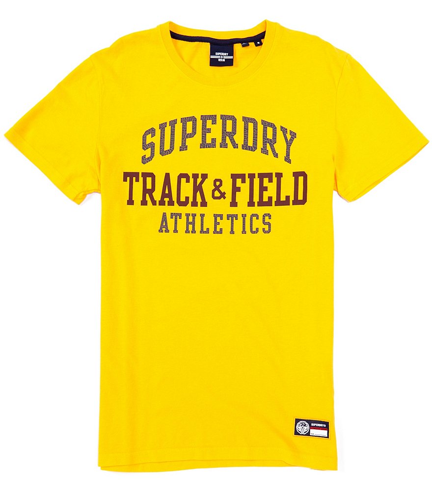 Superdry Short-Sleeve Track And Field Graphic T-Shirt