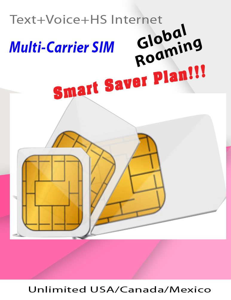 $15.00/Month REAL Mobile Wireless Plan | 4GB LTE Data + Unlimited Talk & Text USA/Canada/Mexico for 3 Months | Global Roaming