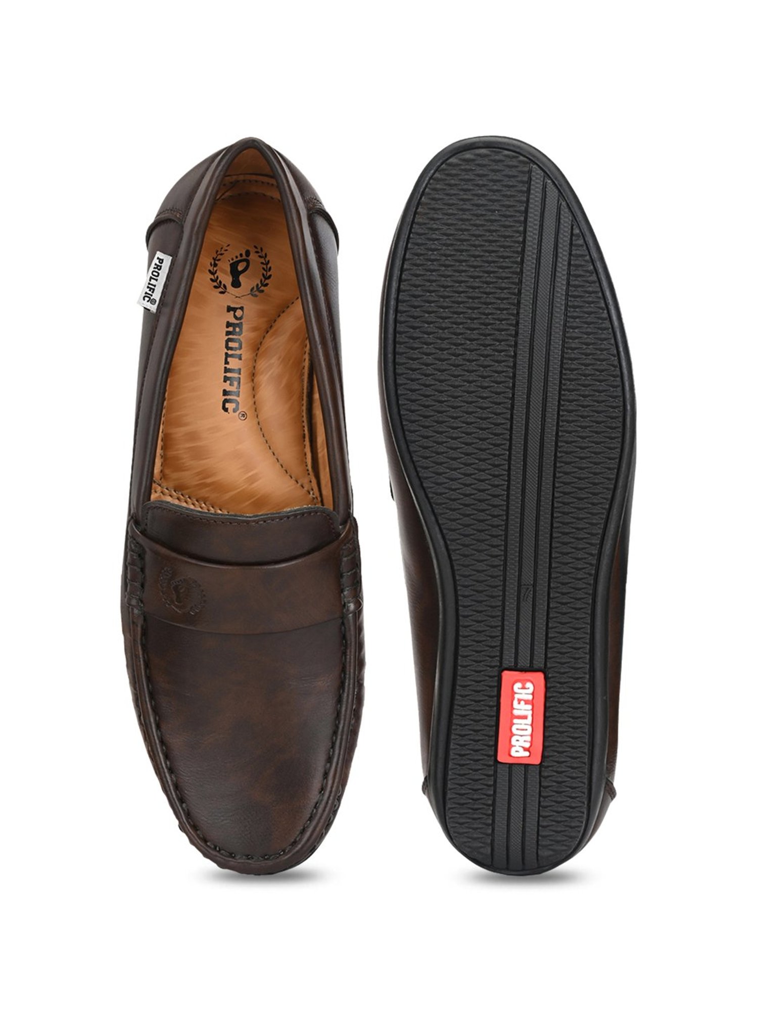 Prolific Brown Casual Loafers