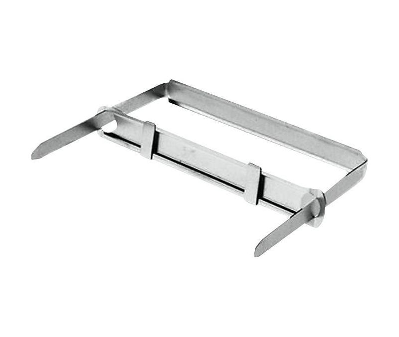 ACCO Two-Piece Paper Fasteners 3 1/2" Capacity 8 1/2" Center Silver 50/Box 70724