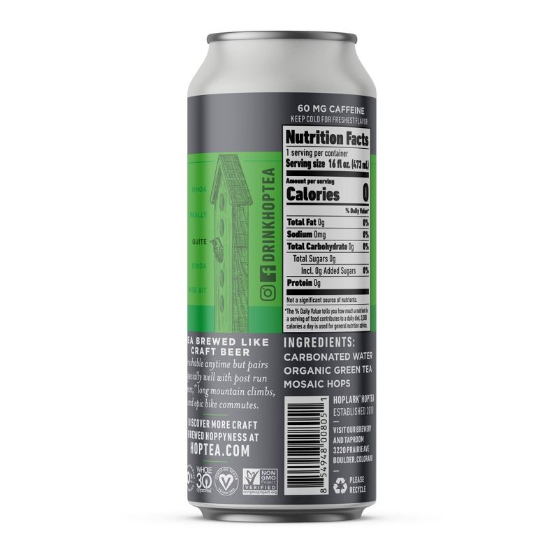 Hoplark The Green Tea One Sparkling HopTea - 16 fl oz