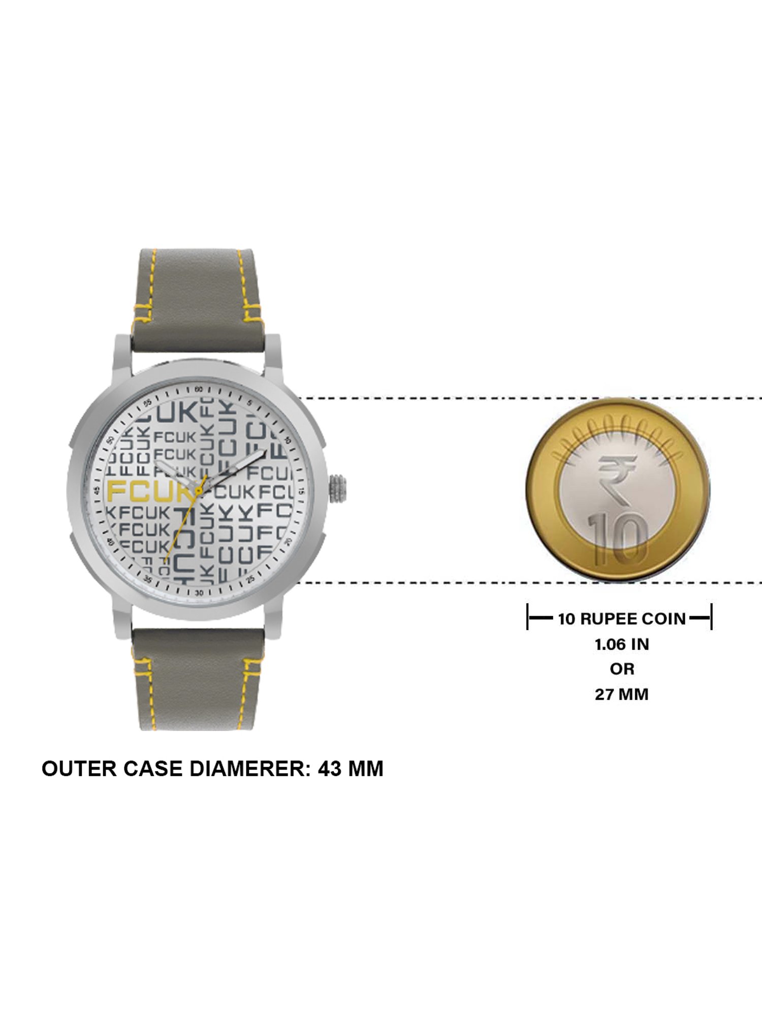 FCUK FK00013D Analog Watch for Men