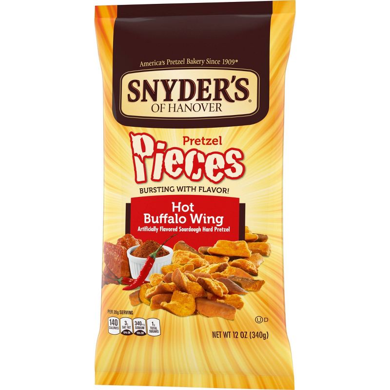 Snyder's Hot Buffalo Wing Pretzel Pieces - 12oz