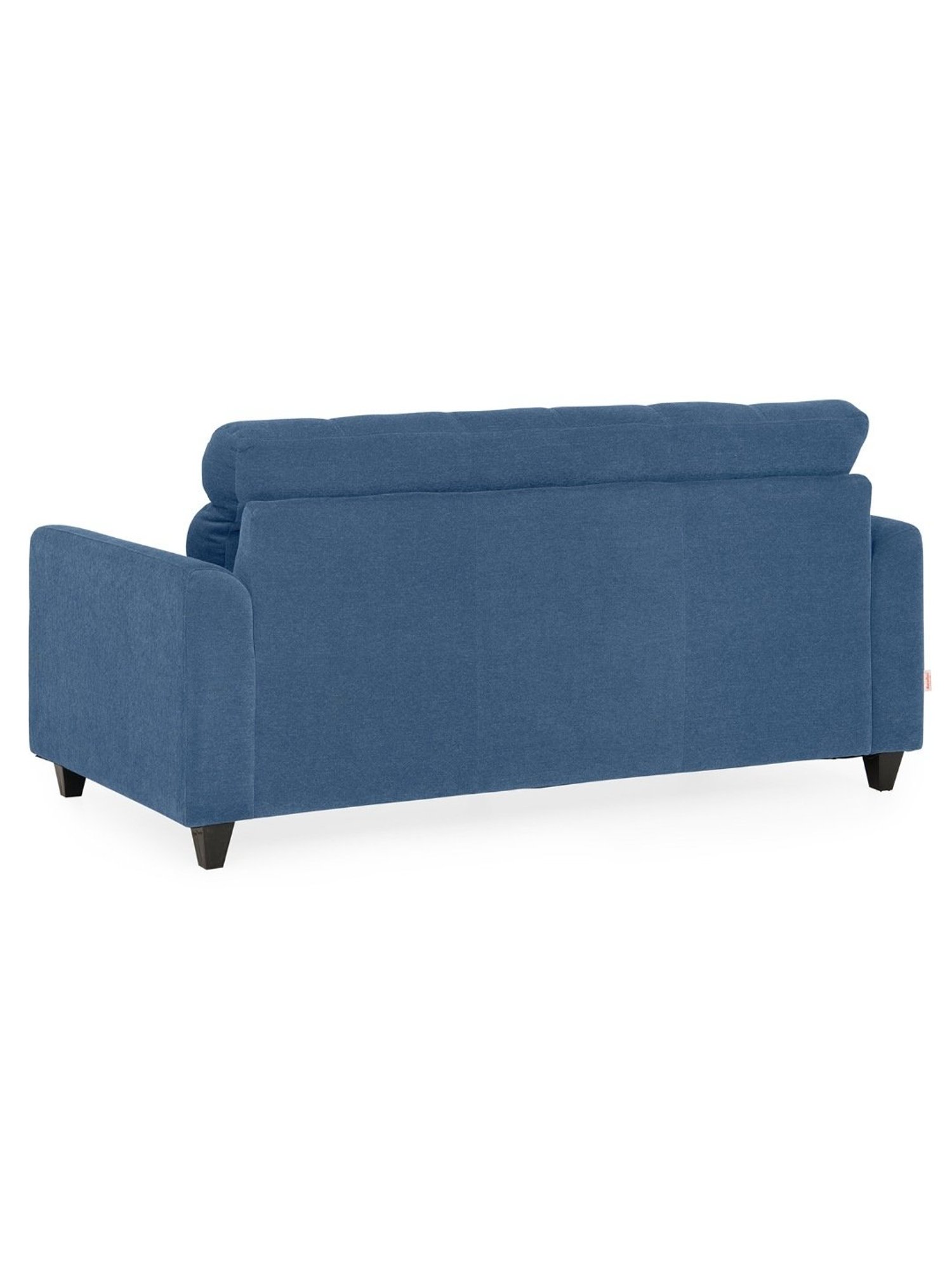 Duroflex Zivo Plus Blue Solid Wood 3 Seater Sofa Set