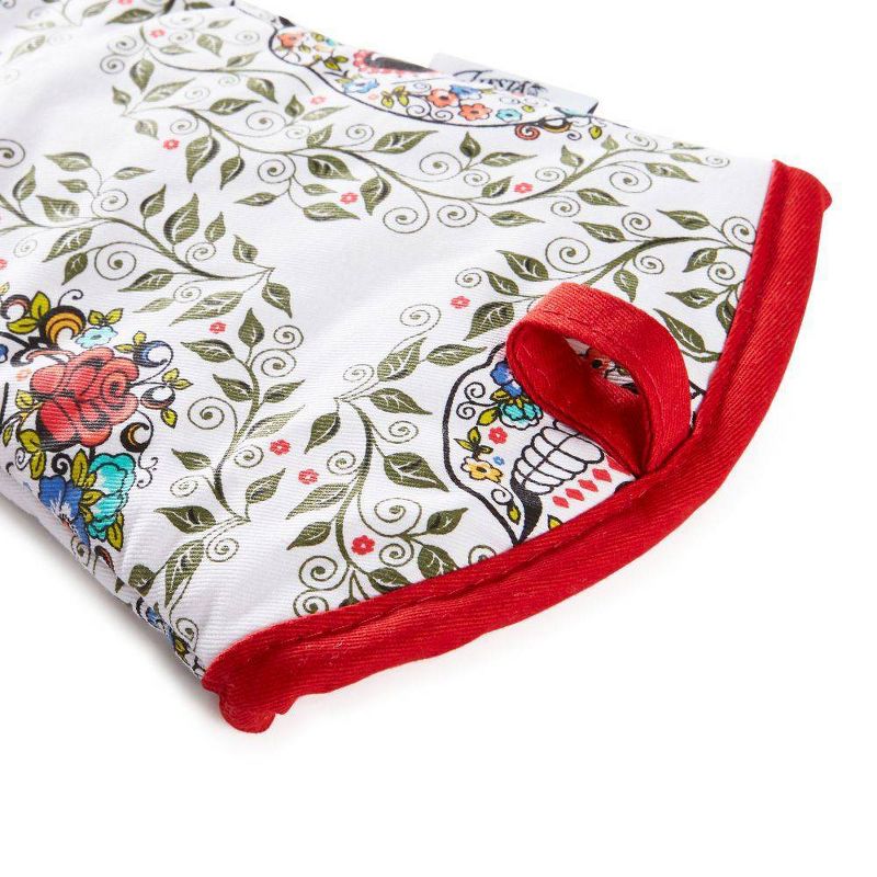 Fiesta Skull & Vine Oven Mitt + Pot Holder - Fiesta
