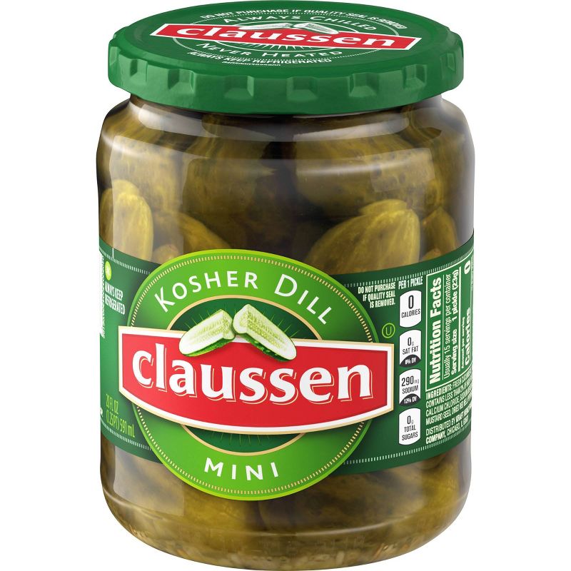 Claussen Mini Kosher Dill - 20oz
