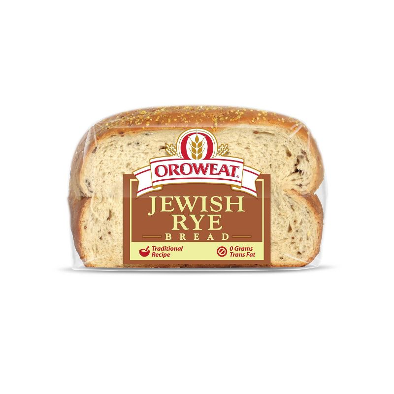 Oroweat Jewish Rye Bread - 16oz