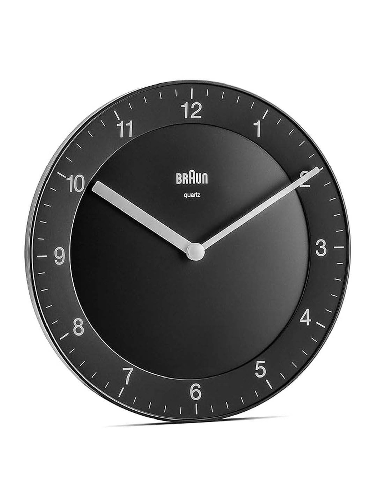 Braun Black Classic Travel Analog Alarm Clock