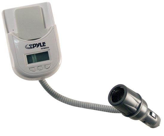 NEW PYLE PIFMDK6 GOOSENECK IPOD MP3 DOCKING STATION FM TRANSMITTER & LCD DISPLAY